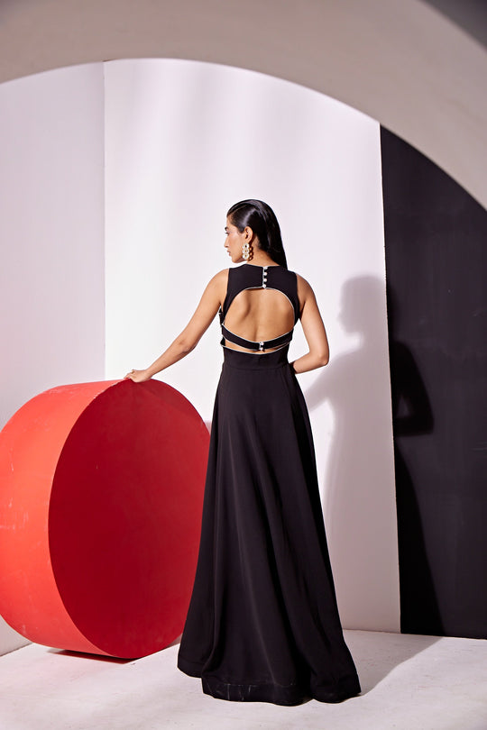SPHINX Metallic Gown