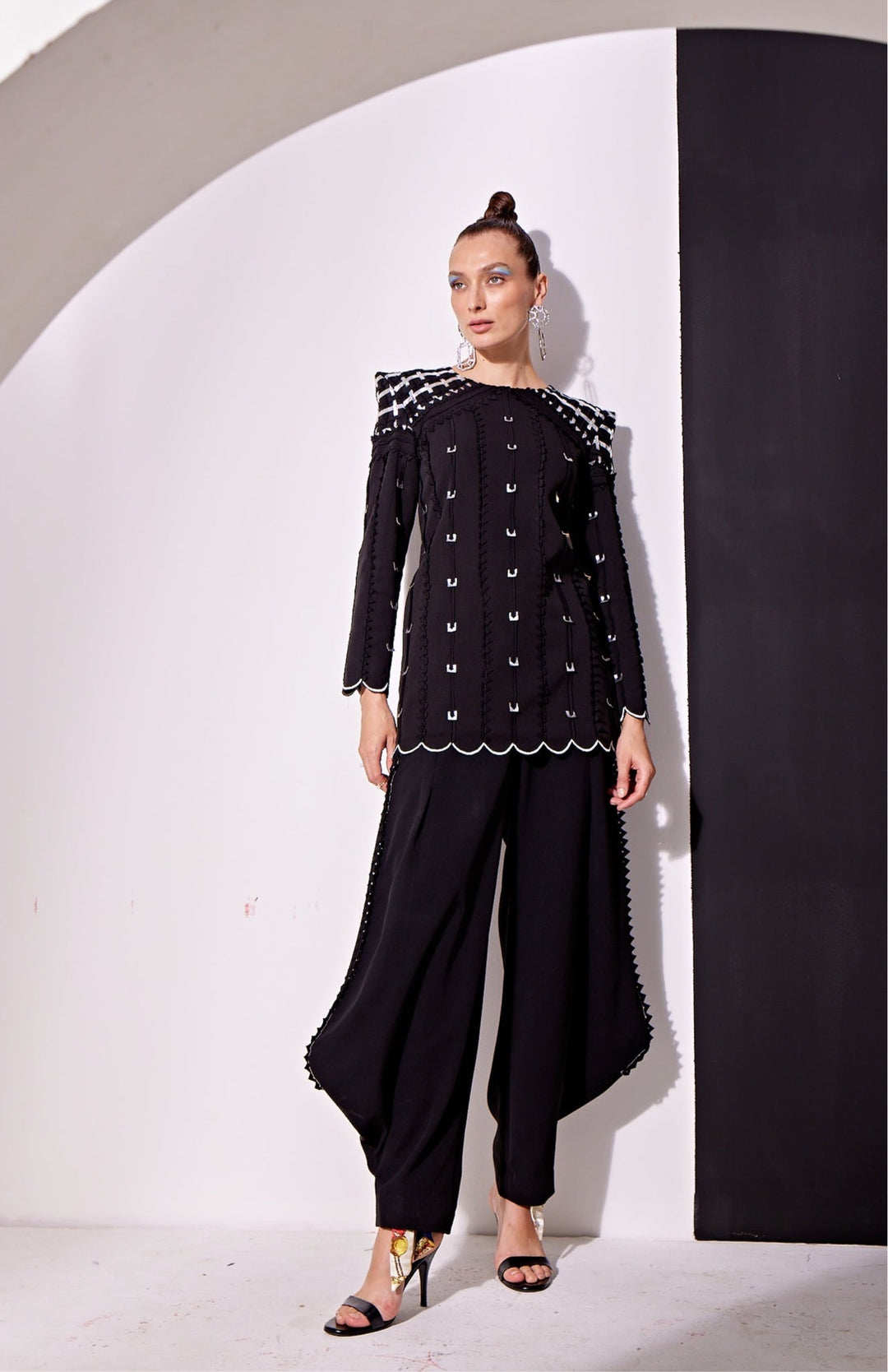 ALEX metallic Co-ord set