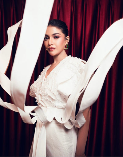 ROOHI Fringe Pant Suit