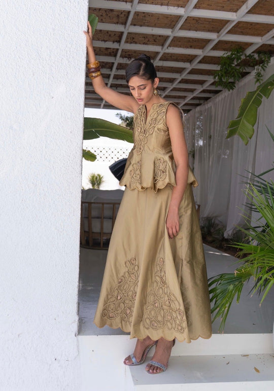 ARMA peplum dress