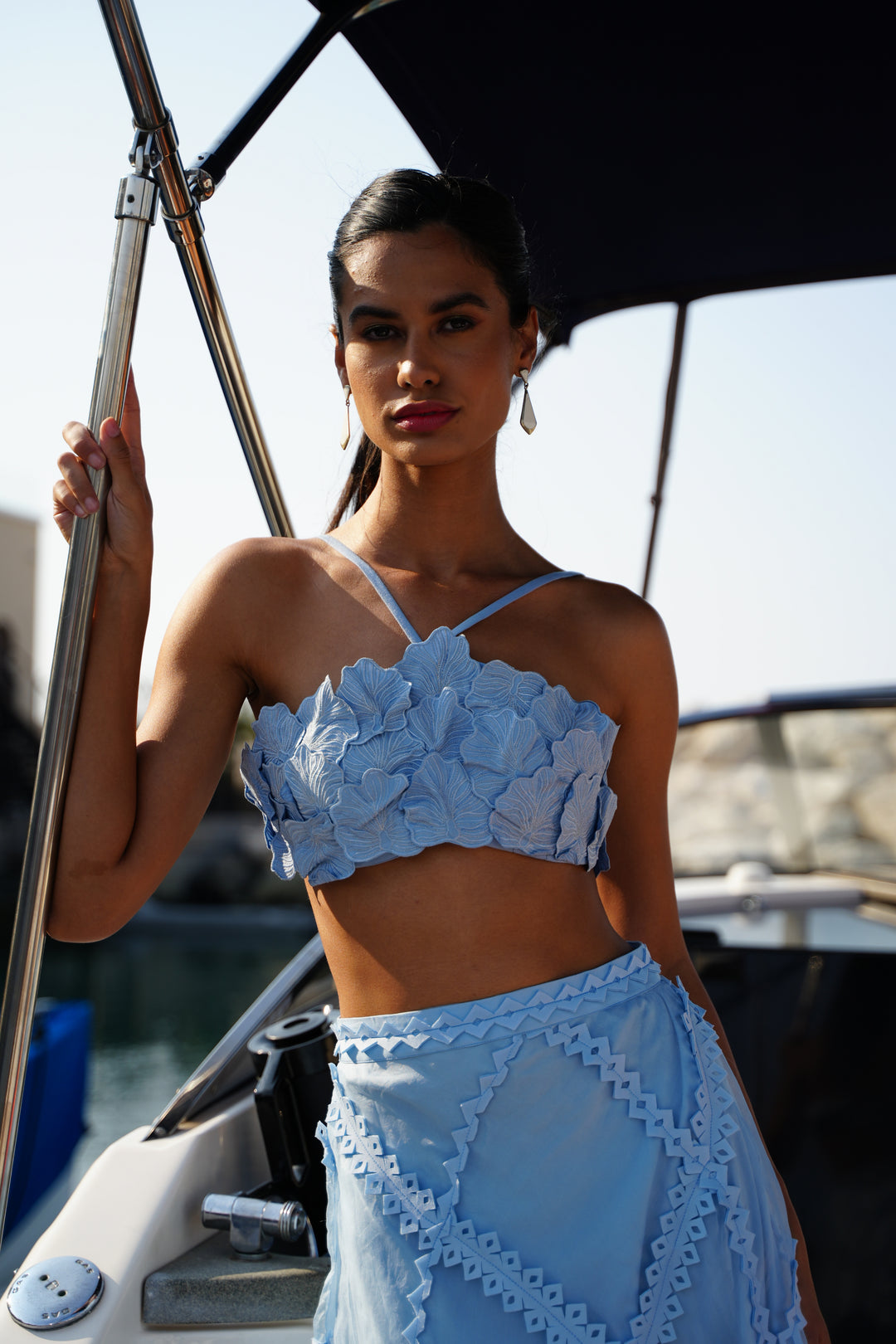 CASPIAN Bustier And Skirt