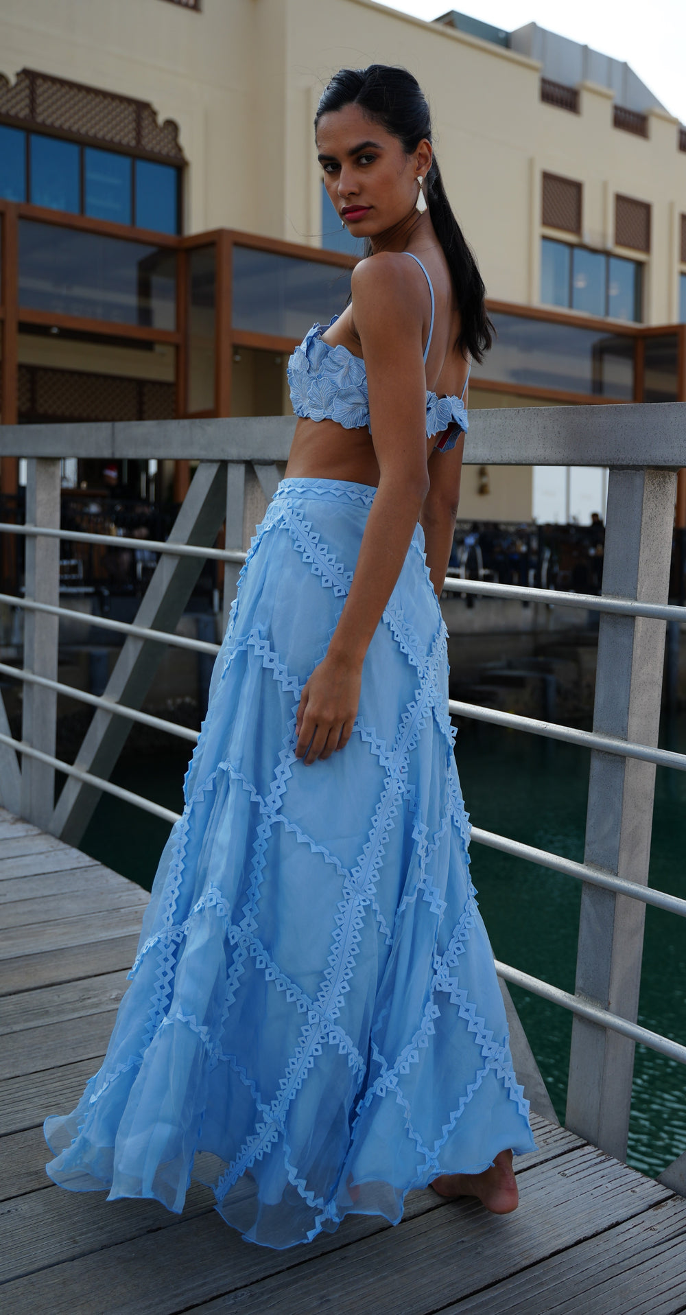 CASPIAN Bustier And Skirt