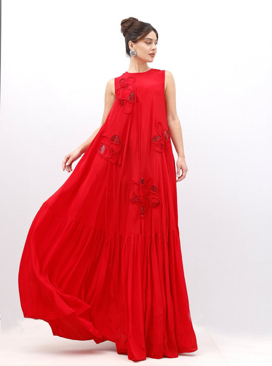 ROJA Trapeze Dress