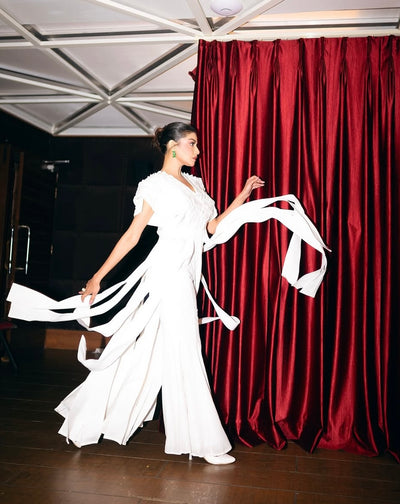 ROOHI Fringe Pant Suit