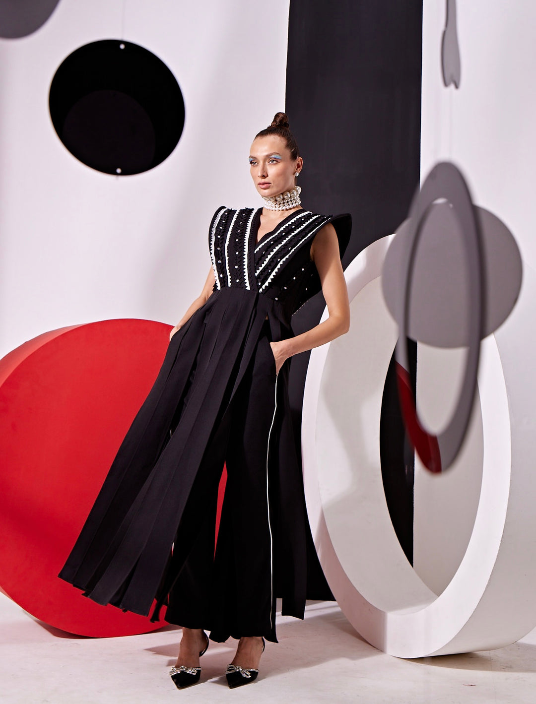 Structured Tunic KATE STRUCTURED TUNIC SET – Vidhi Wadhwani
