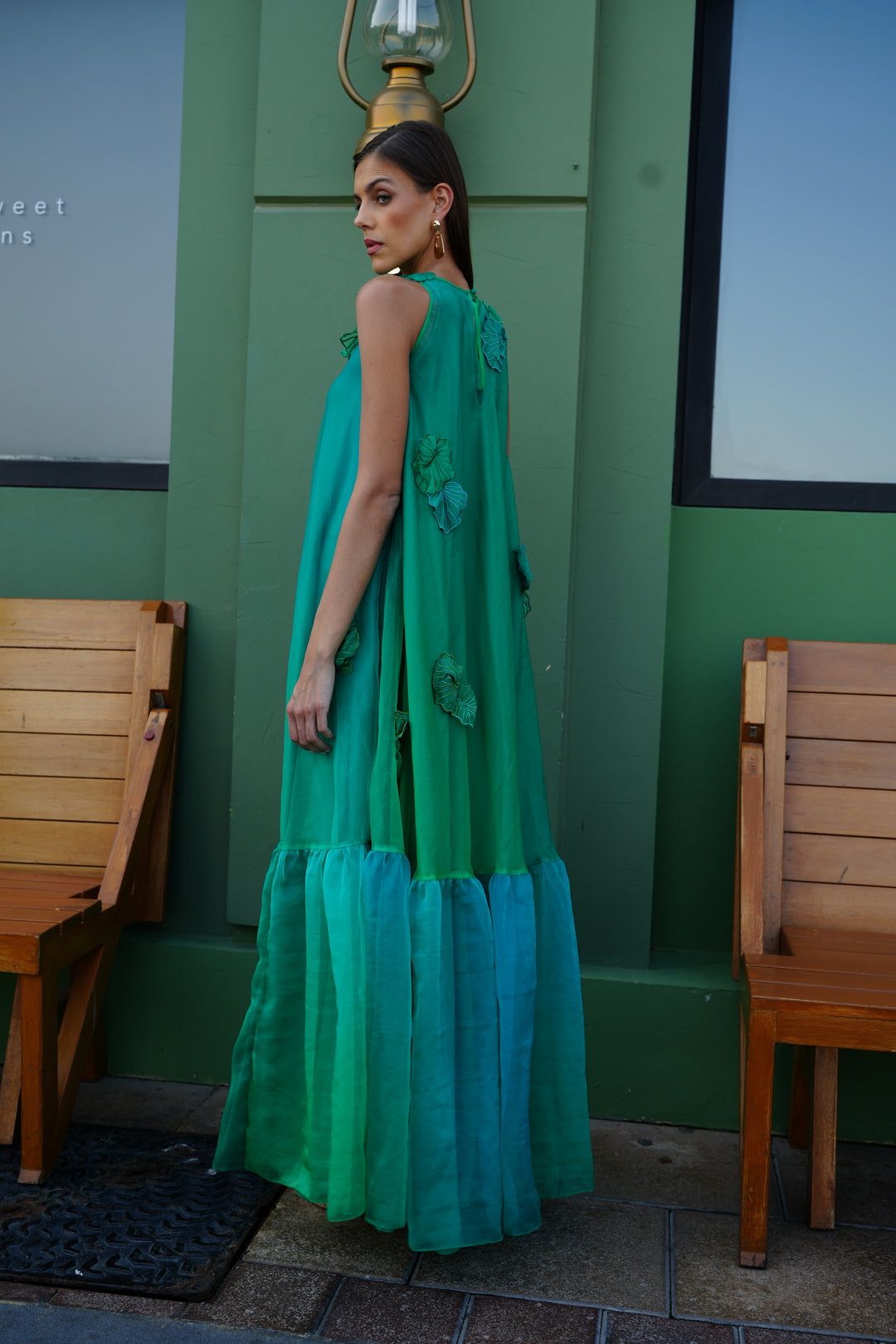 DIA organza dress