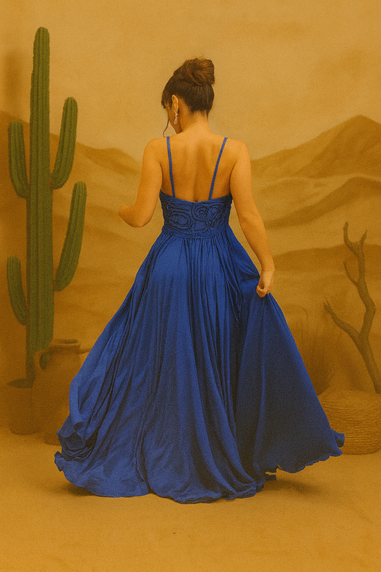 AJUNI Flared Dress
