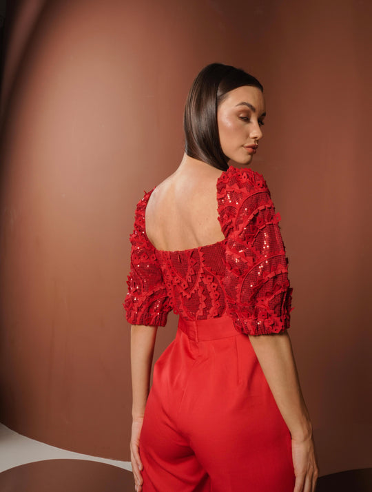 DAWN Sequinned Jumpsuit