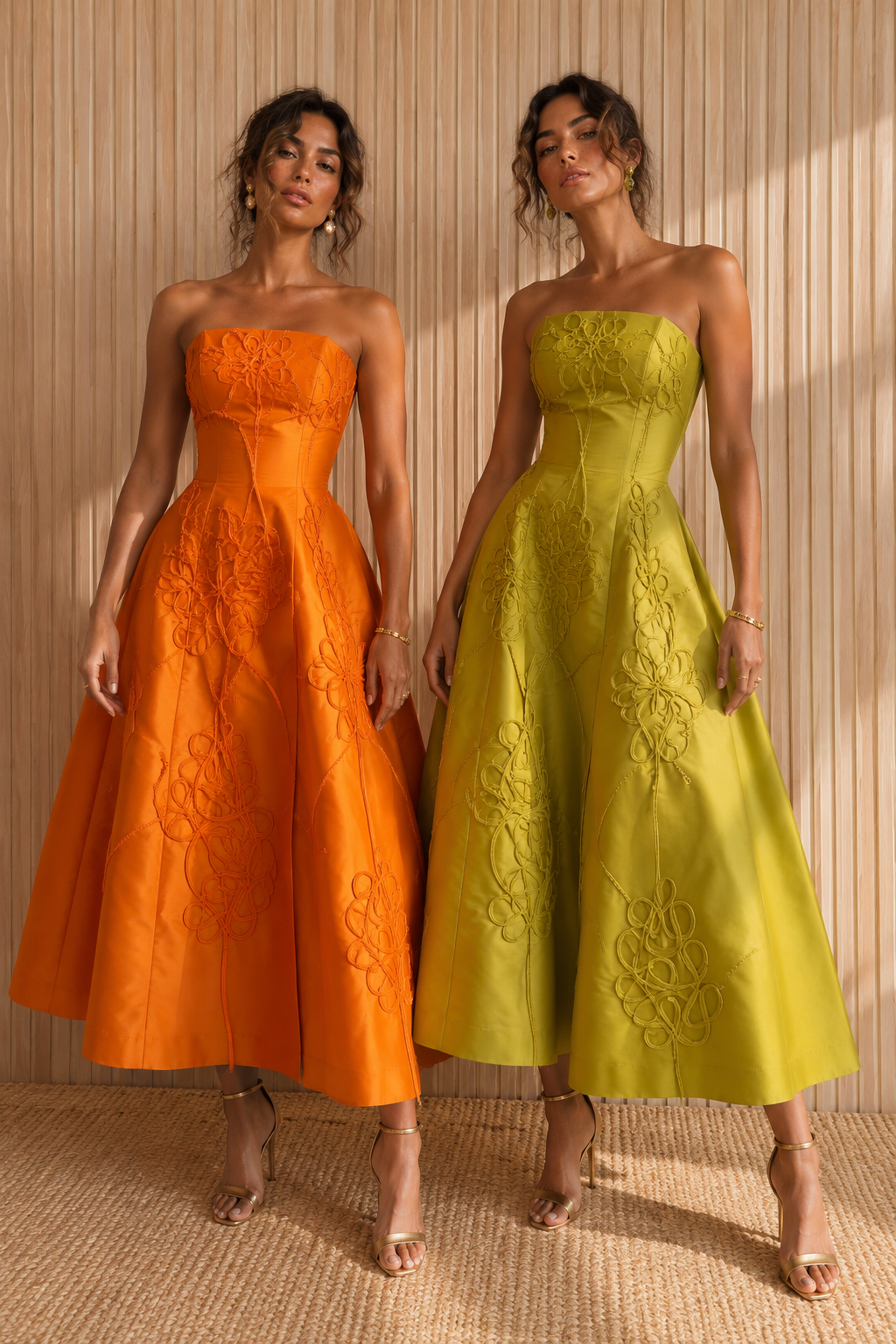 ISHKA tube midi-dress