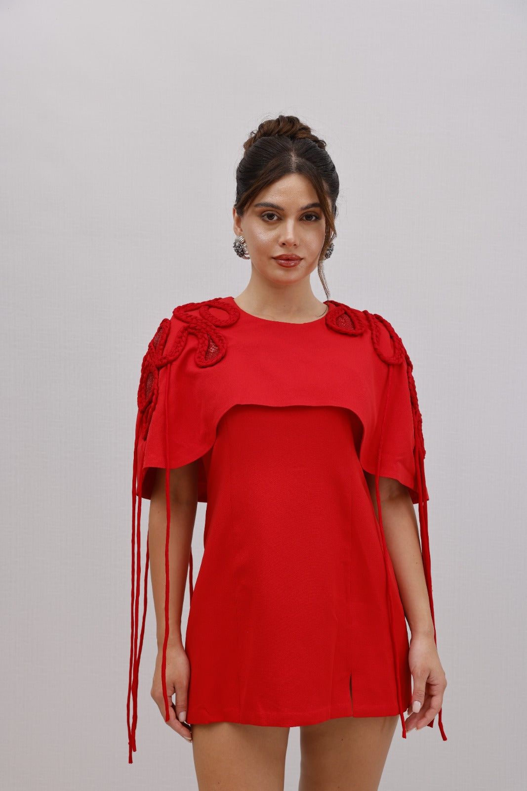 ELENA CAPE DRESS