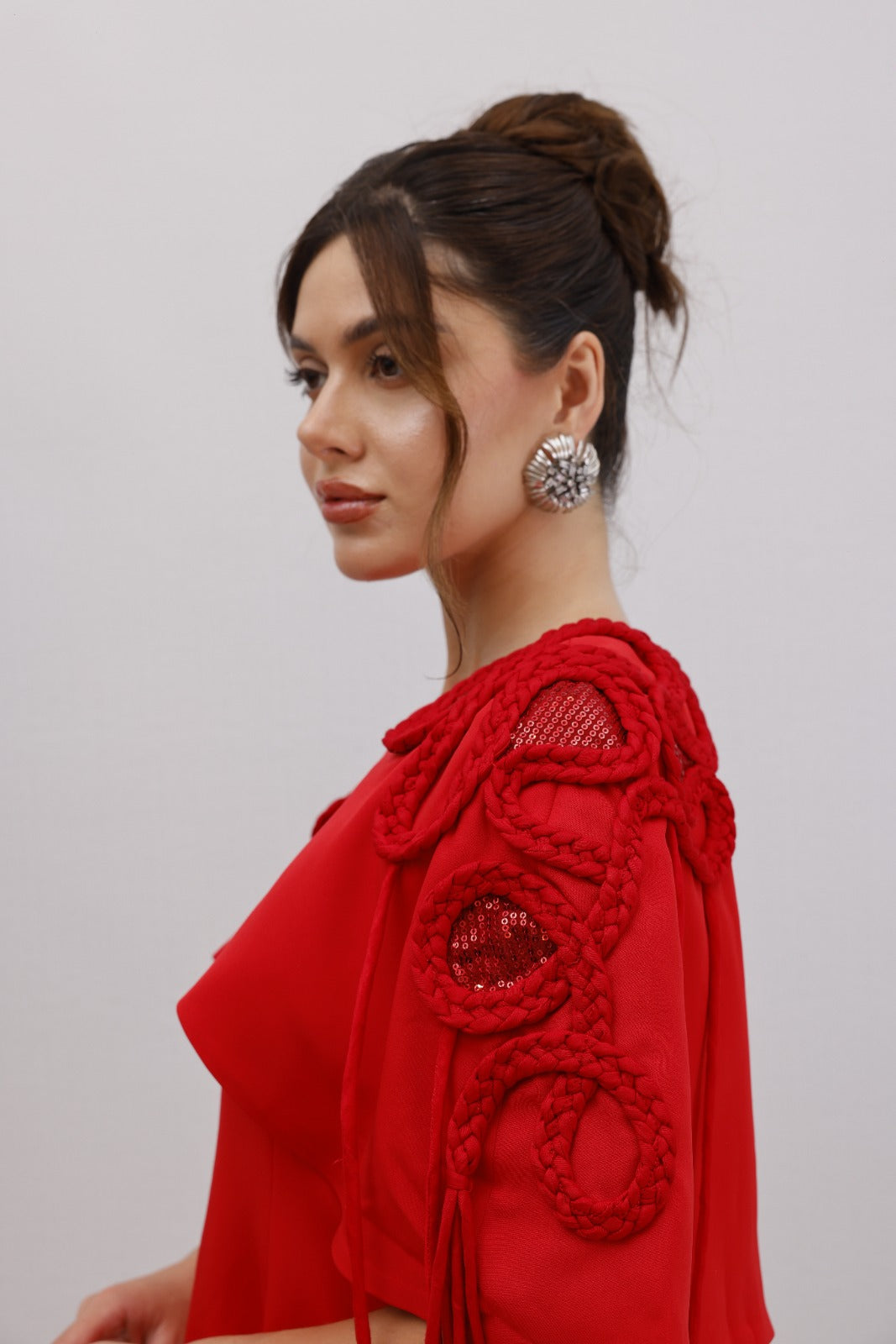 ELENA CAPE DRESS