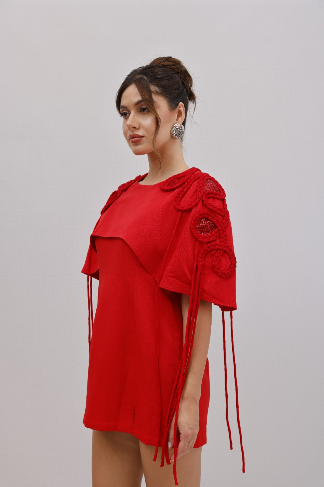 ELENA CAPE DRESS