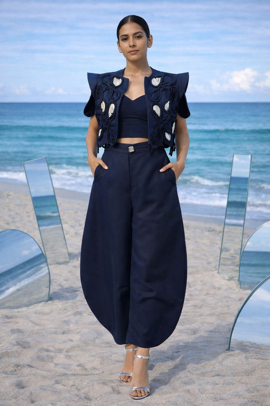 EVOLVE Cropped jacket and pants set