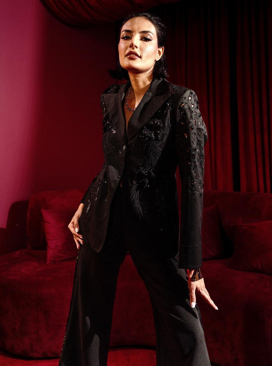 SIRI embellished pantsuit