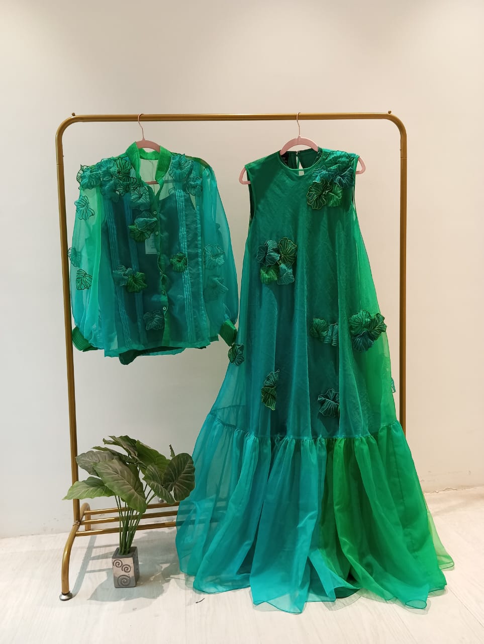 DIA organza dress