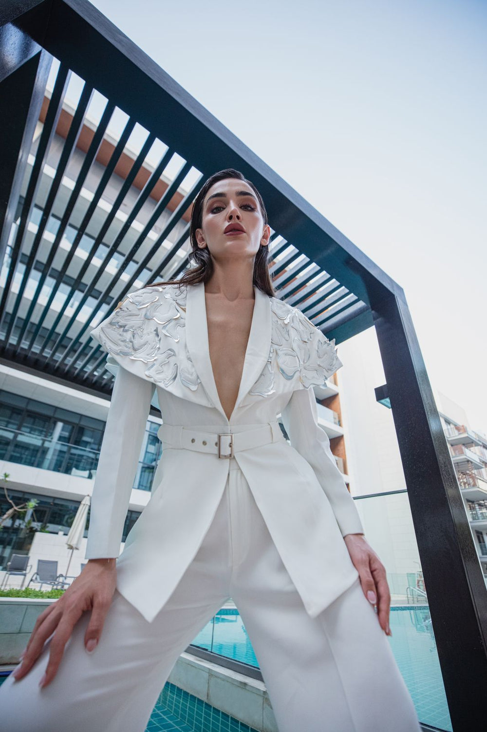 GAIA Capelet Pant Suit