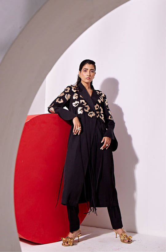 KYNA 3D Applique Pant Suit