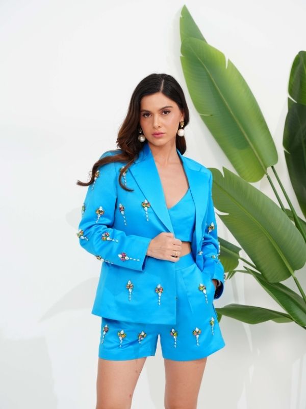 LUNAR Embellished Short-suit