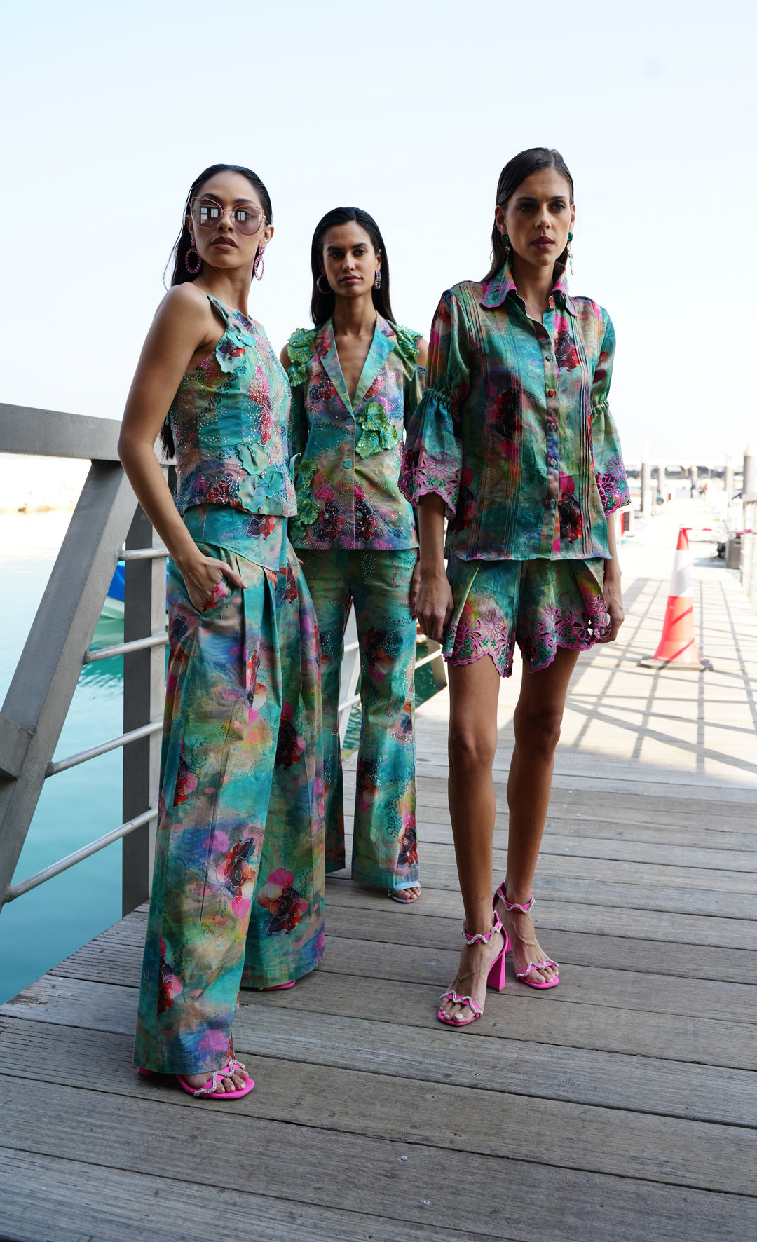 ULA Cutwork Shirt And Shorts