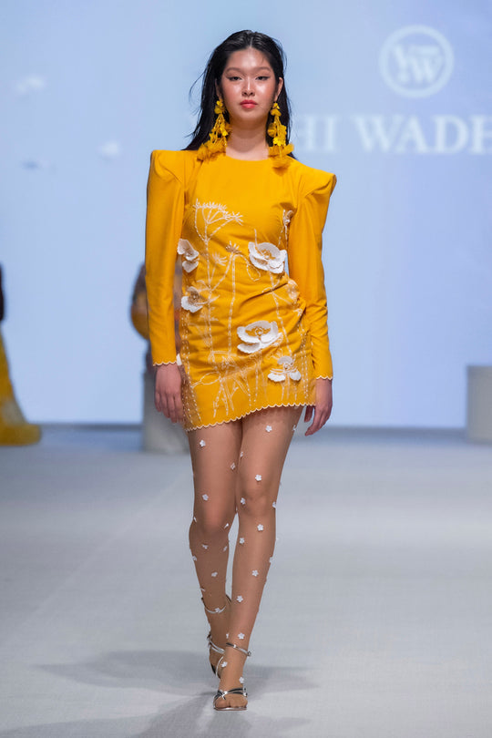 DIVA appliqué dress