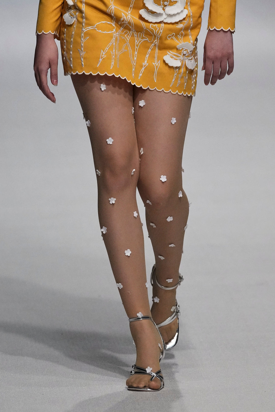 DIVA appliqué dress