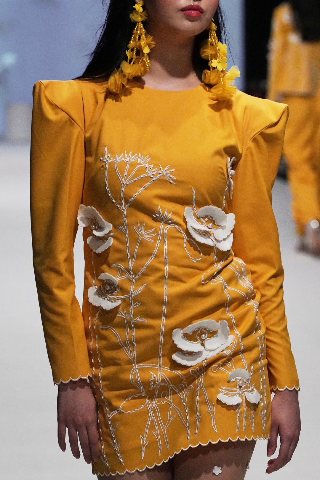 DIVA appliqué dress