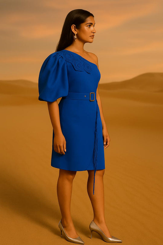 VIZA One Shoulder Dress