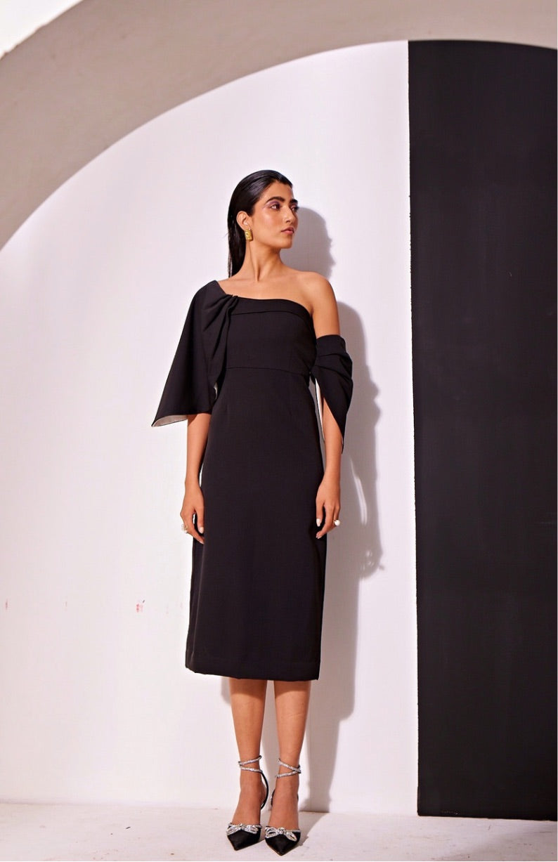 NAOMI Draped Dress