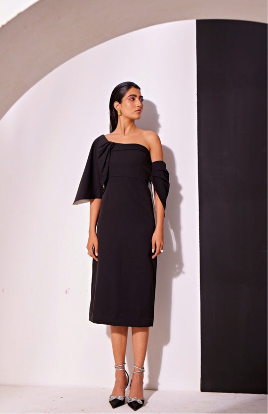 NAOMI Draped Dress