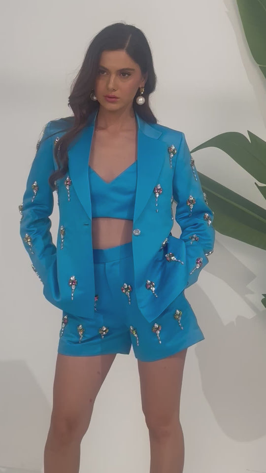 LUNAR Embellished Short-suit