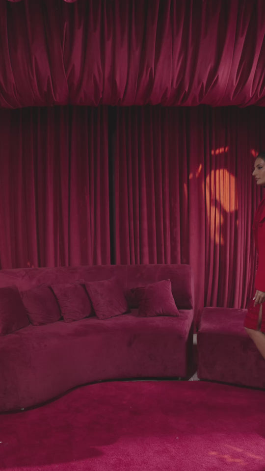 SAHA Sequinned Shift Dress