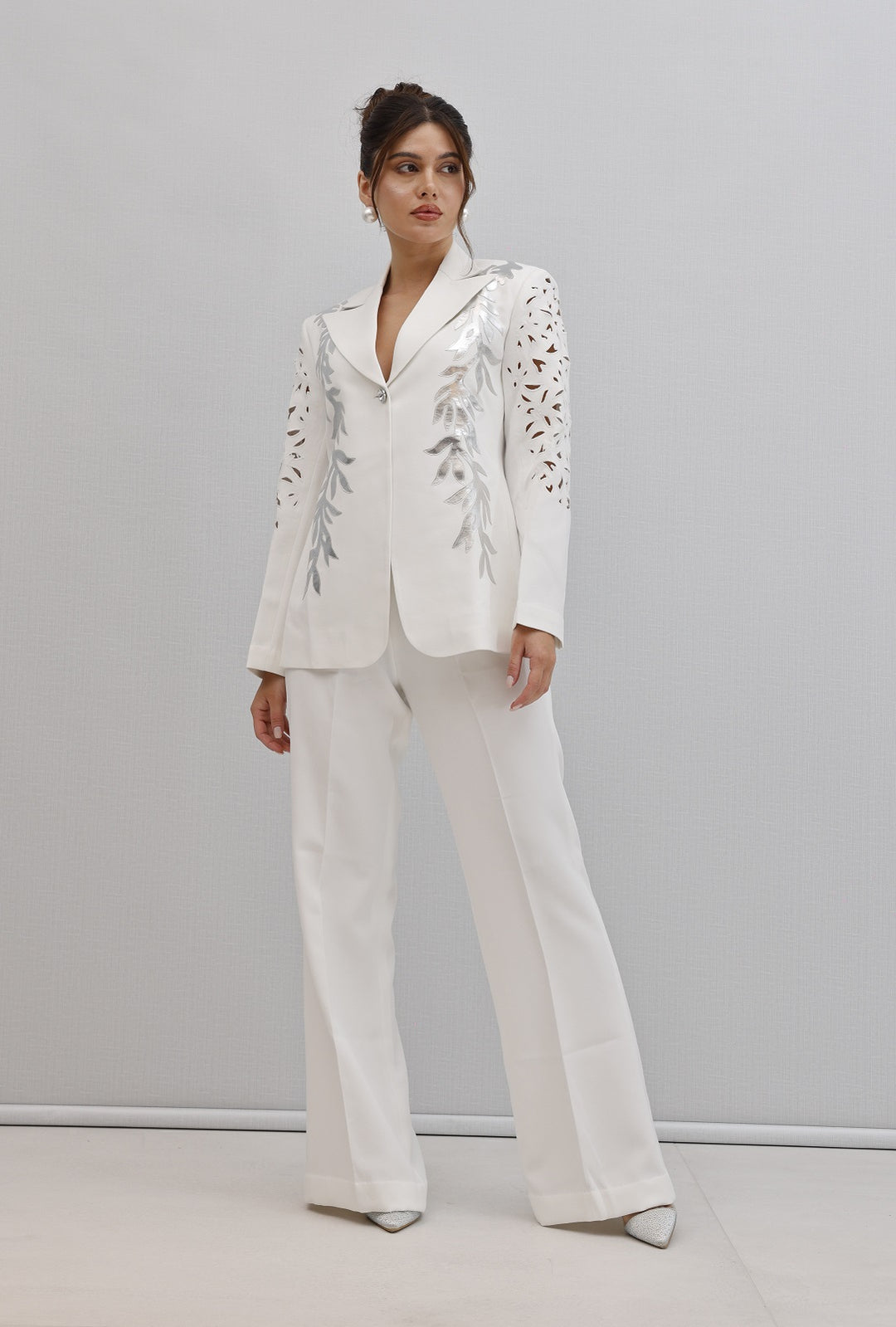 URJA metallic pantsuit
