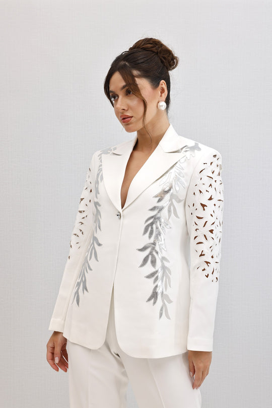 URJA metallic pantsuit