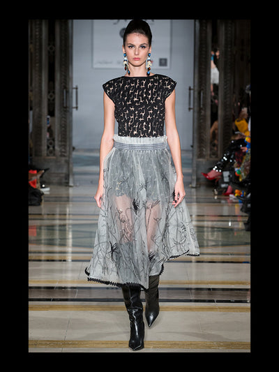 WILD Sheer Organza Skirt