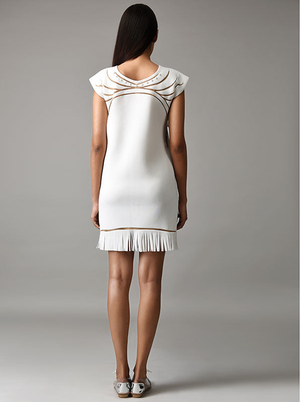 FRG Handcrafted Cutwork Dress