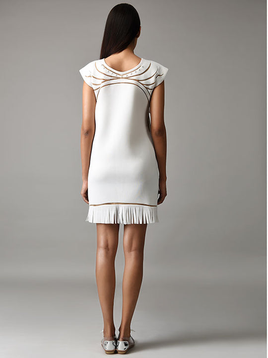 FRG Handcrafted Cutwork Dress