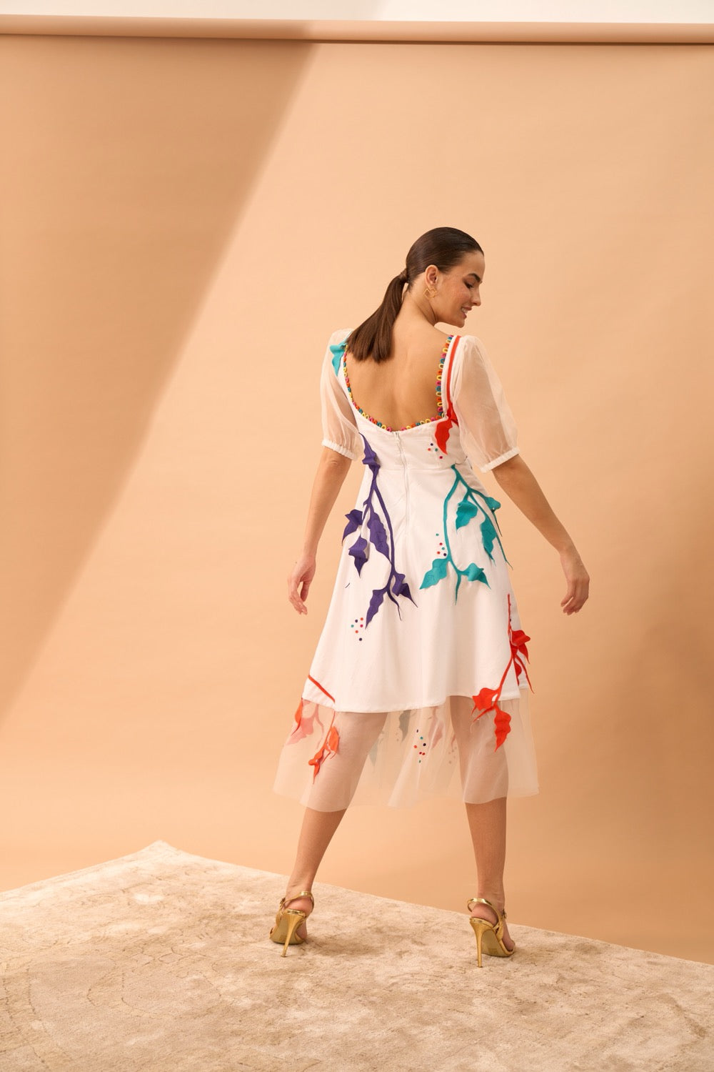 MADRID Appliqué Dress