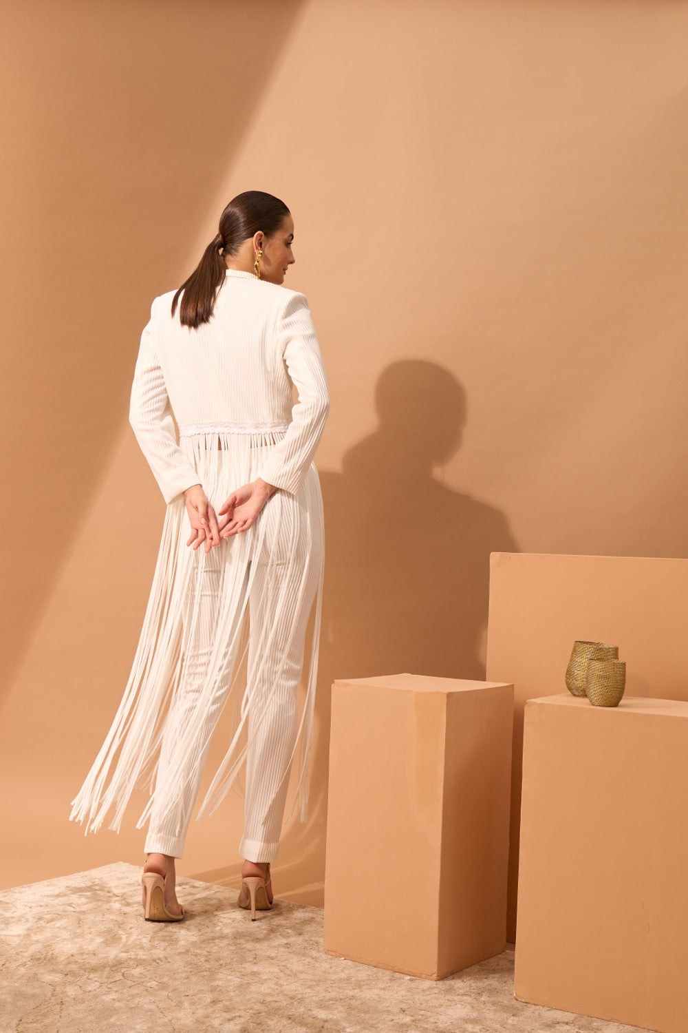 FRIA Fringe Pantsuit