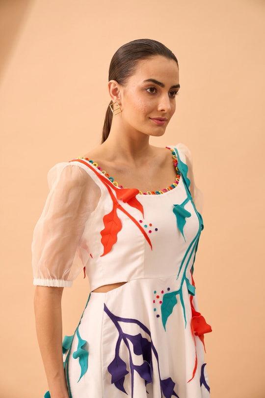 MADRID Appliqué Dress