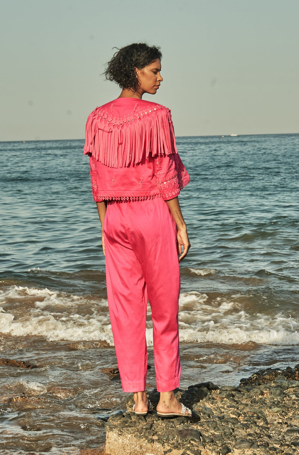 JAIPUR(P) Geometric-Appliqué Co-Ord Set