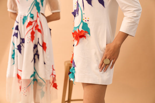 COMO Appliqué Dress