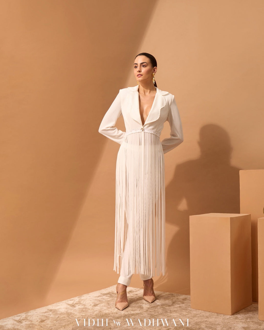 FRIA Fringe Pantsuit