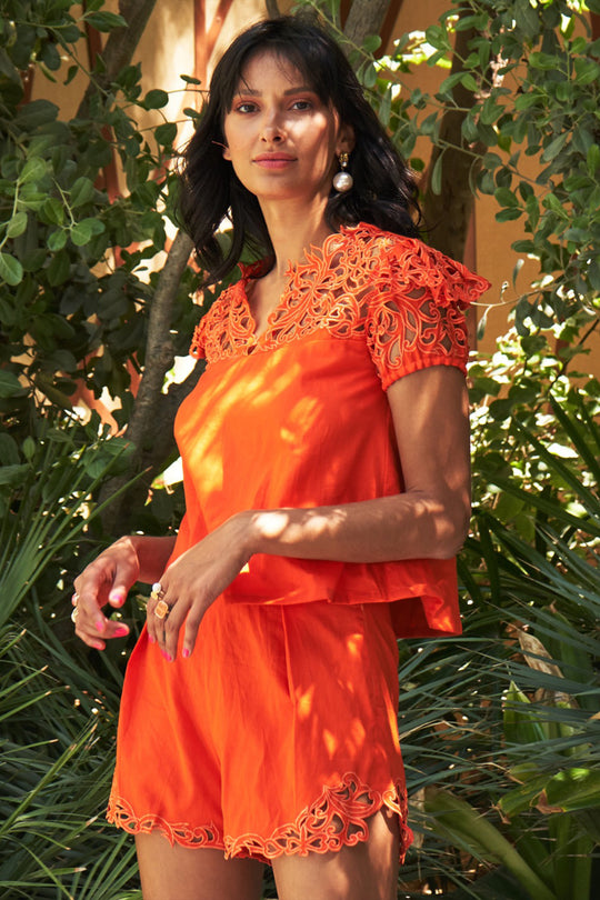 SUNDAY Handcrafted Cutwork Set