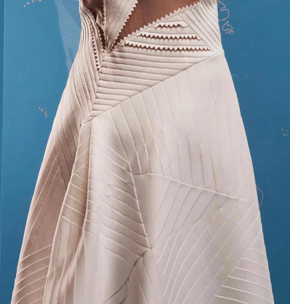ISLA One-Shoulder Structured Dress