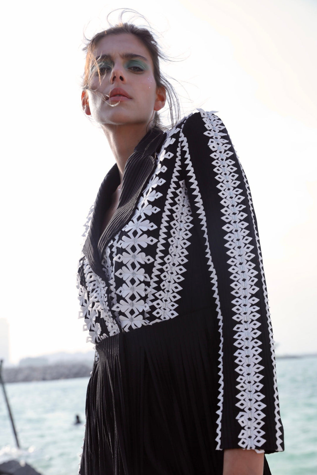 NOIR Fringe Suit