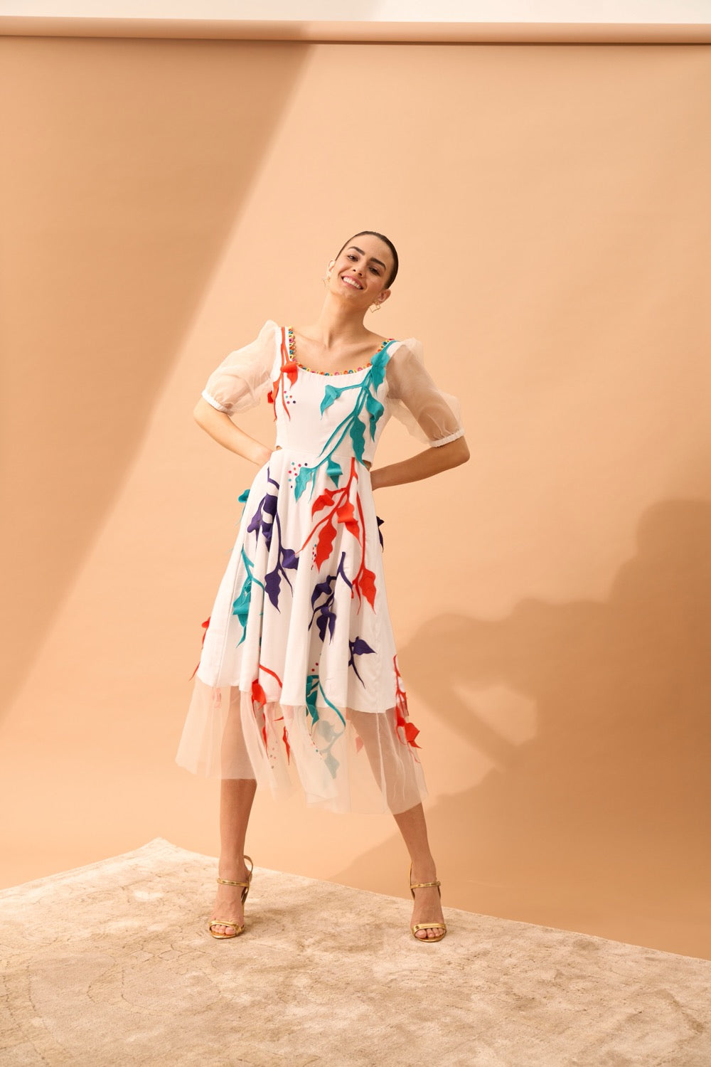 MADRID Appliqué Dress