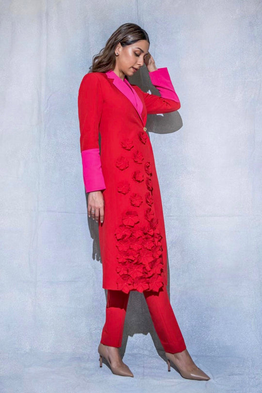 BIANCA Red Pantsuit