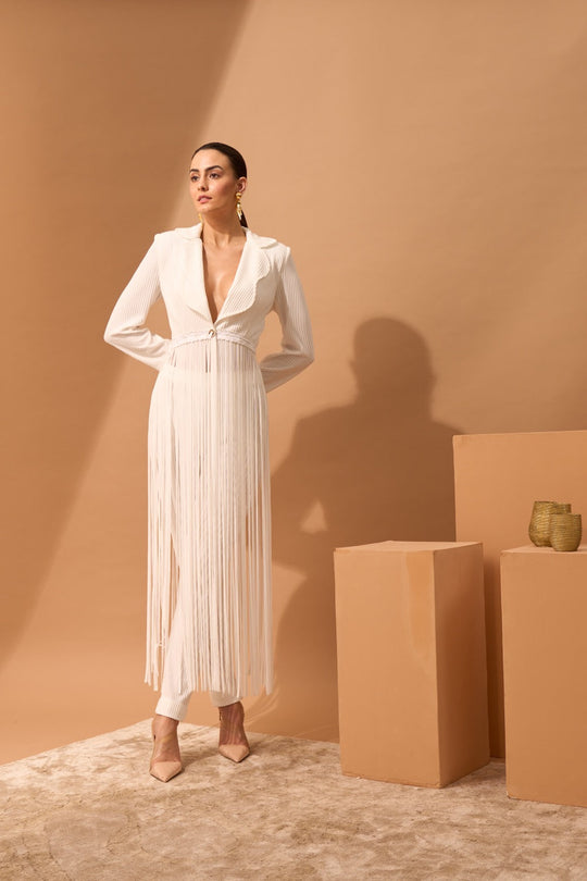 FRIA Fringe Pantsuit