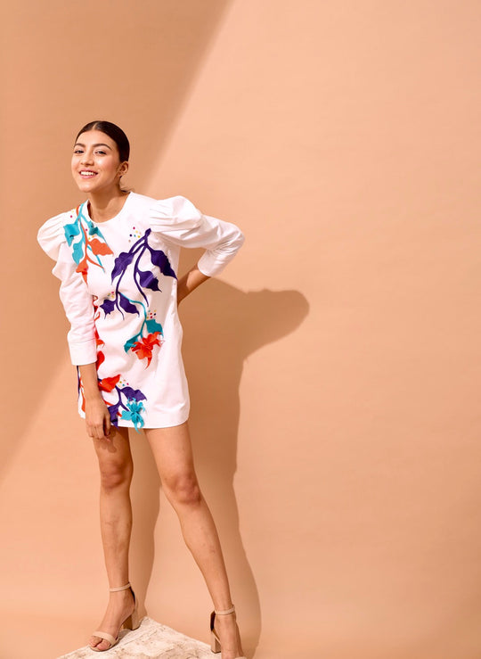 COMO Appliqué Dress