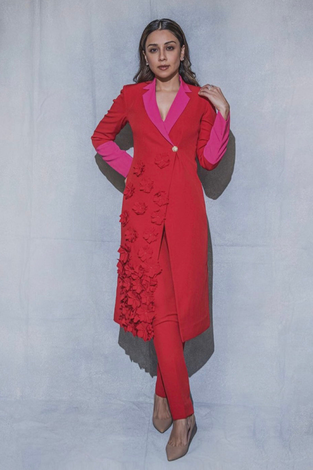 BIANCA Red Pantsuit